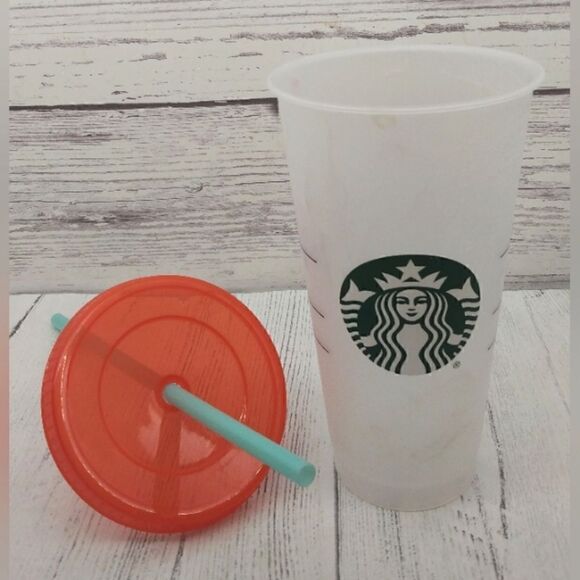 Starbucks Cold Travel Tumbler Cup w/ Straw - Picture 3 of 7